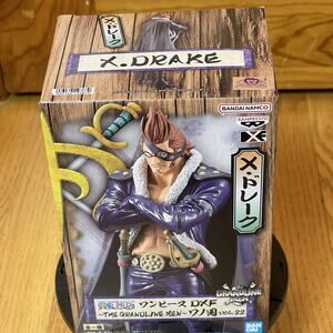 One Piece Banpresto DXF The Grandline Men Wanokuni V22 X. Drake Figure NEW